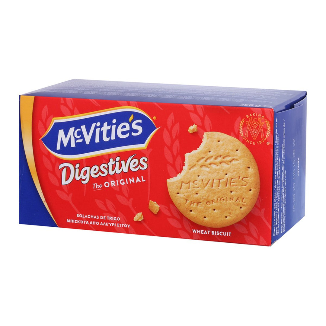 MCVITIE'S 消化餅乾 原味麥餅乾 250 公克。