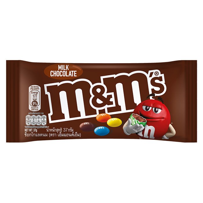 M&M'S 牛奶巧克力 37 克。