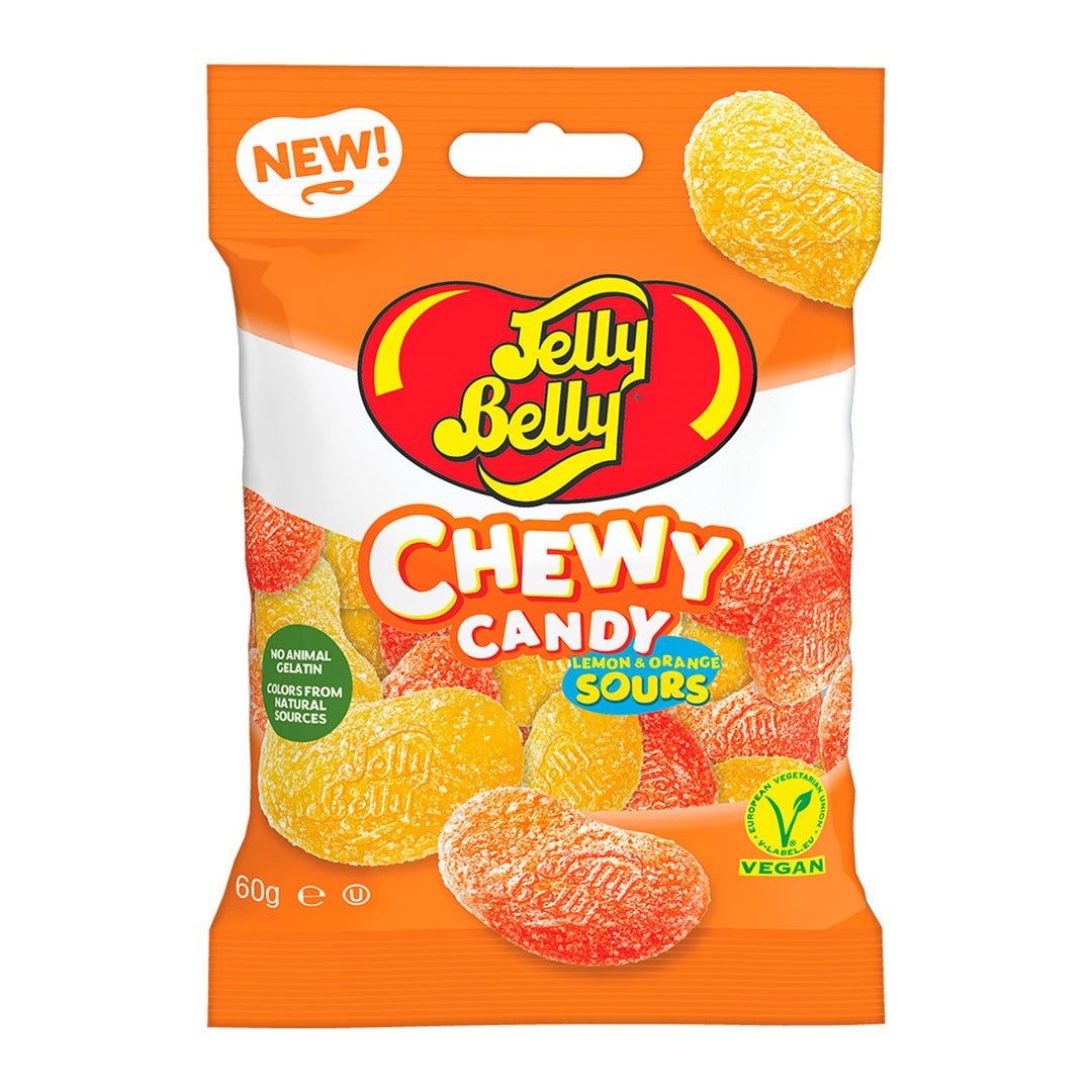JELLY BELLY 耐嚼糖果檸檬柳橙汁 60 克。