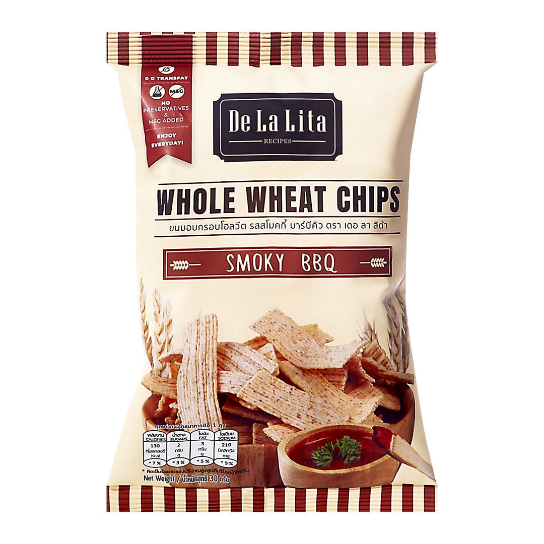 DE LA LITA 全麥片煙燻燒烤風味 30 克