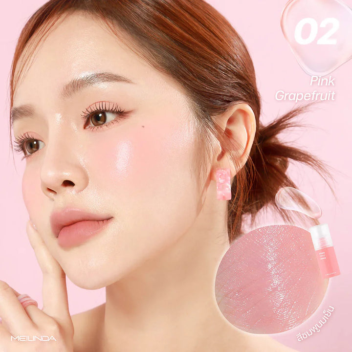 Mei Linda Dewy Blush 5.5ml #02 粉紅葡萄柚