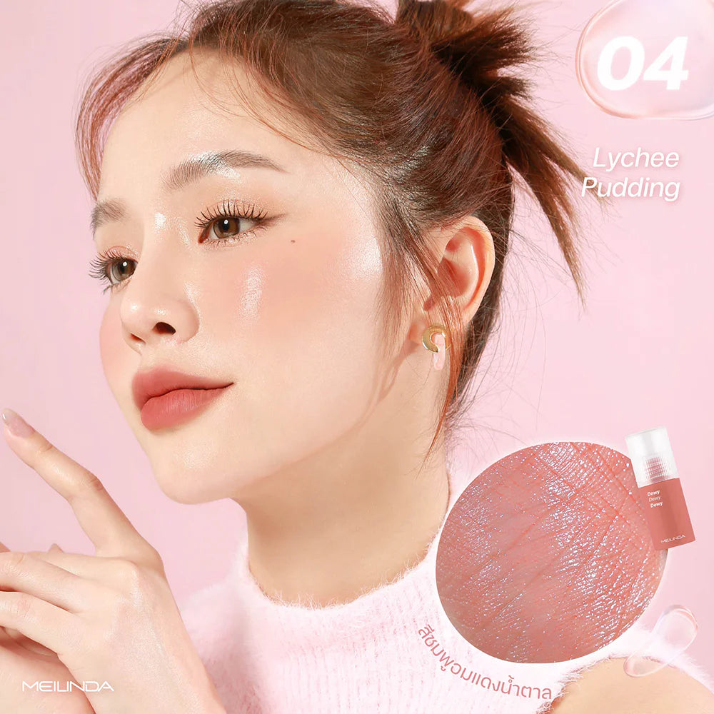 Mei Linda Dewy 腮紅 5.5ml #04 荔枝布丁