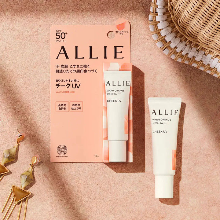 Allie Chrono Beauty Color On Uv Cheek SPF50+ PA++++ 15g #02 暖橙色