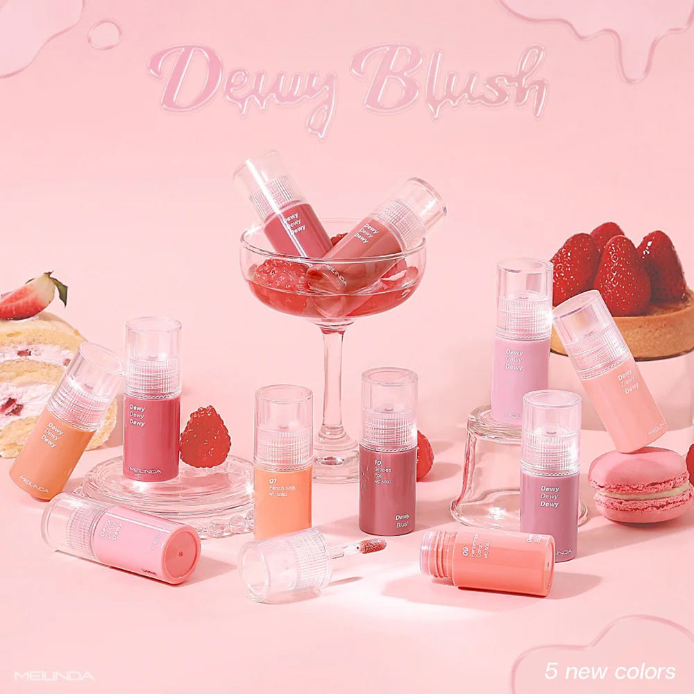 Mei Linda Dewy Blush 5.5ml #08 Juicy Pomelo ( 有效期限至 : 2025.12.01 )