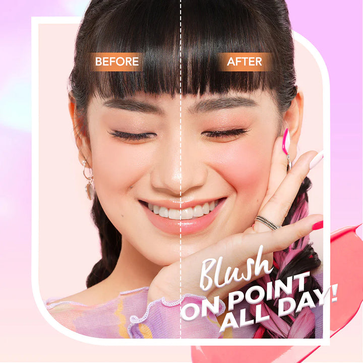 Dazzle Me Heart-Melt 奶油液體腮紅 2.5g #01 Sweet Pink