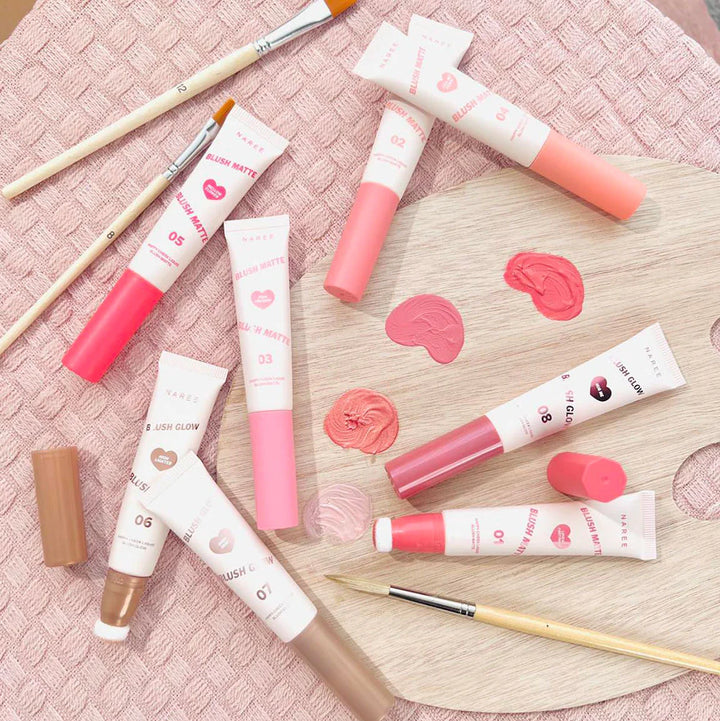 Naree Happy Cheek 液體腮紅啞光 12g #02 So Lucky