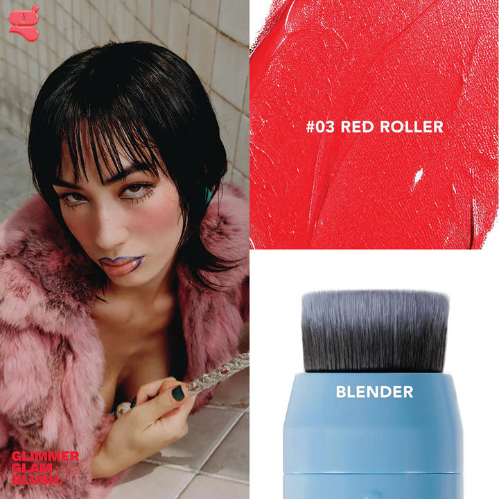 GALA CAMILLE Glimmer Glam 腮紅 6.7g #03 紅色滾珠