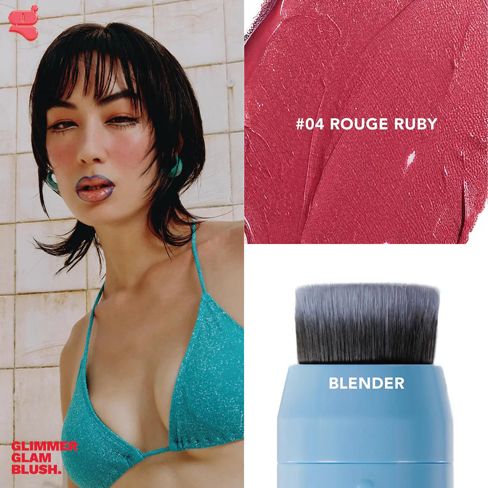 GALA CAMILLE 閃亮魅力腮紅 6.7g #04 Rouge Ruby