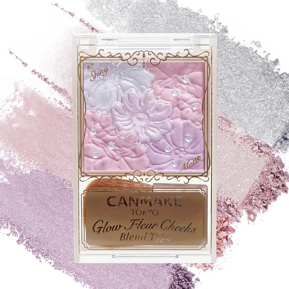 Canmake Glow Fleur Cheek 混合型 5.4g #B03 薰衣草之夢