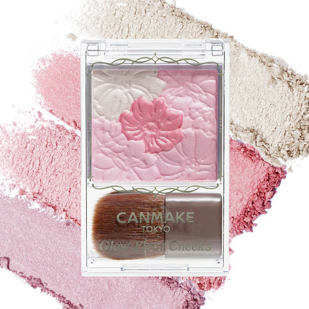 Canmake Glow Fleur Cheeks 5.7g #17 草莓牛奶芙蓉