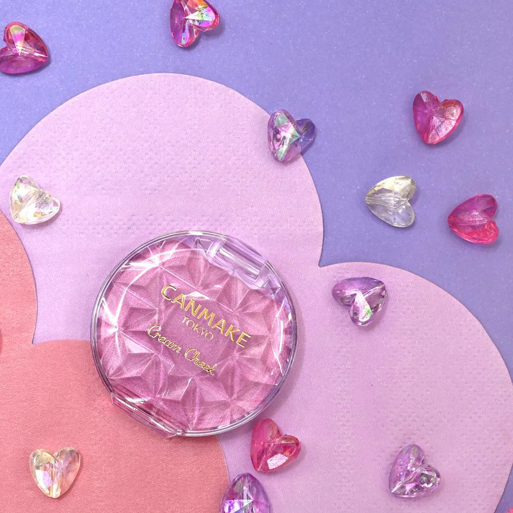 Canmake 珍珠腮紅霜 4.2g #P05 淡紫色