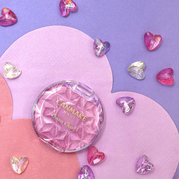 Canmake 珍珠腮紅霜 4.2g #P05 淡紫色