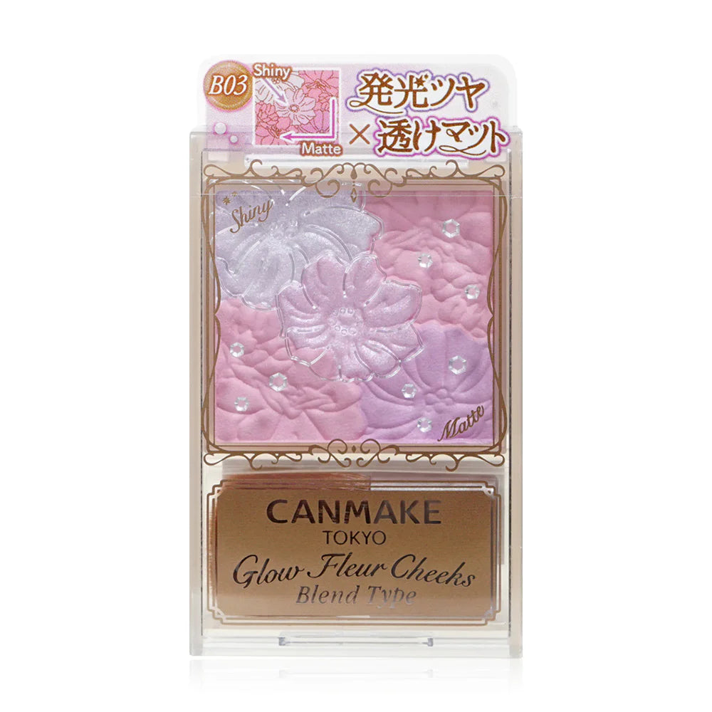 Canmake Glow Fleur Cheek 混合型 5.4g #B03 薰衣草之夢