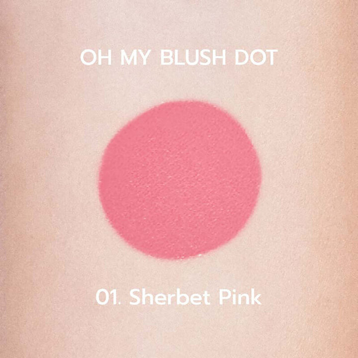 2P 原廠 Oh my Blush Dot 3g #BD-01 雪葩粉色
