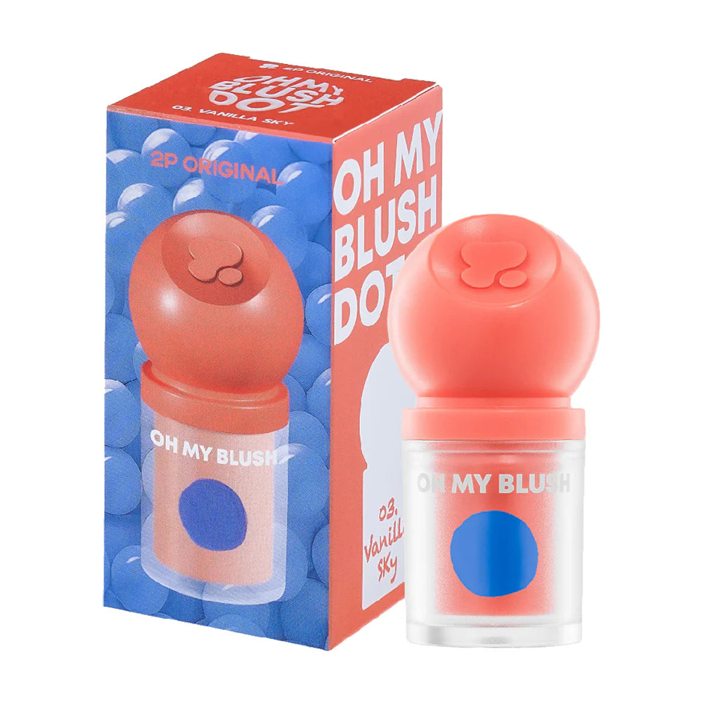 2P 原廠 Oh my Blush Dot 3g #BD-03 香草天空