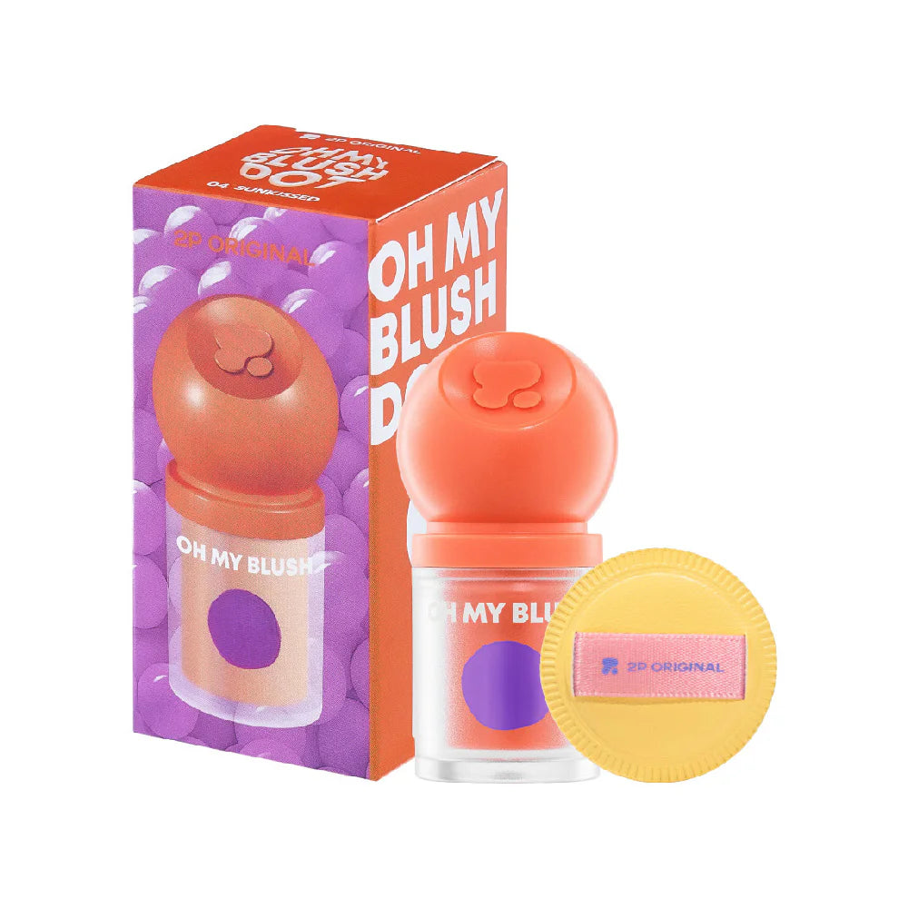 2P 原廠 Oh my Blush Dot 3g #BD-04 Sunkissed