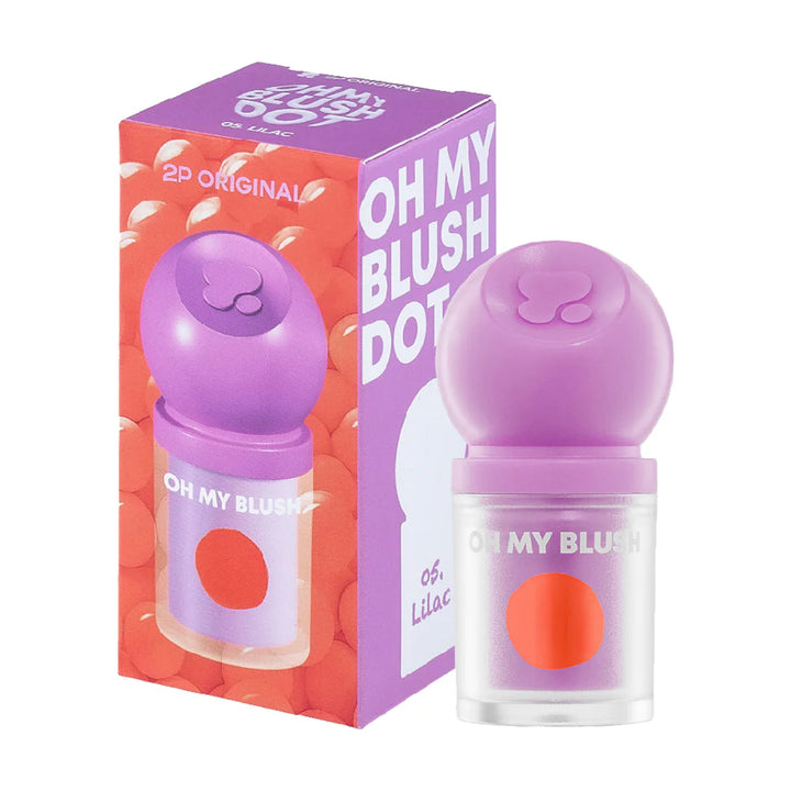 2P 原廠 Oh my Blush Dot 3g #BD-05 淡紫色