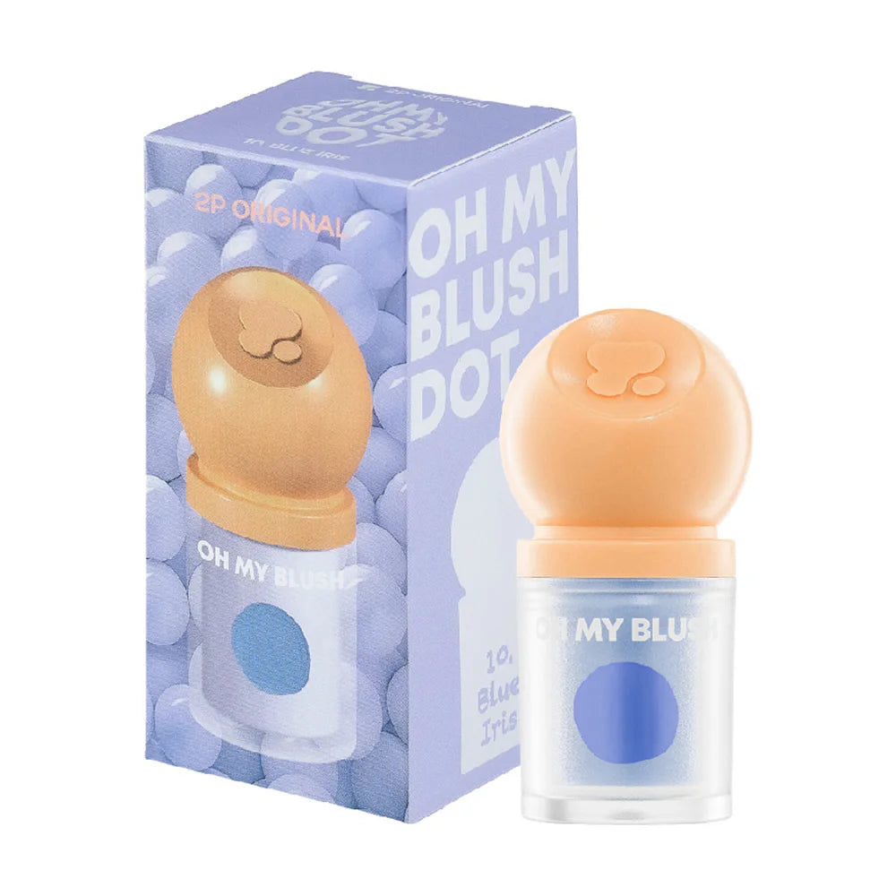 2P 原廠 Oh my Blush Dot 3g #BD-10 藍色鳶尾花