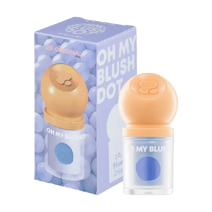 2P 原廠 Oh my Blush Dot 3g #BD-10 藍色鳶尾花