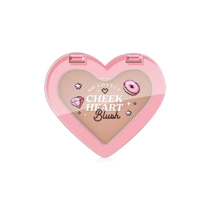 Lemon Me So Lovely Cheek Heart 腮紅 3.2g #04 Lovely Old Rose