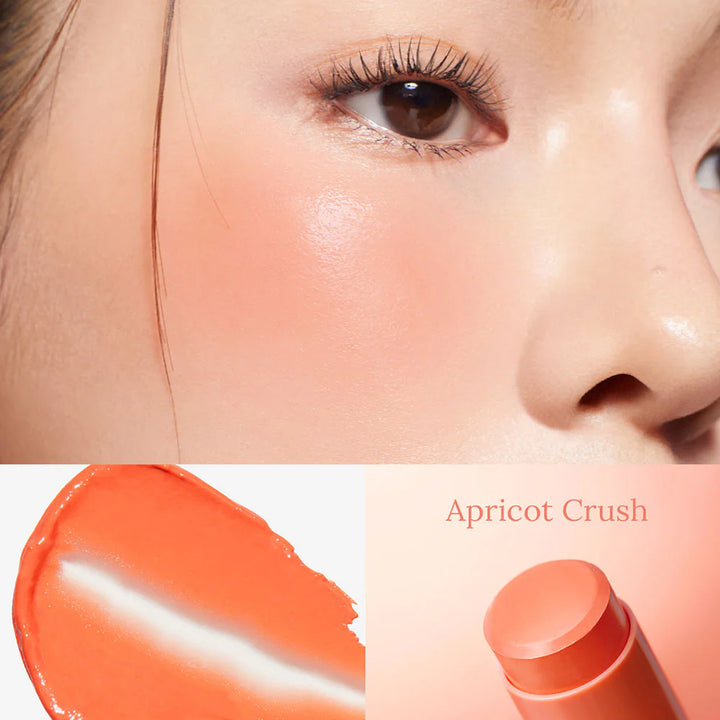 Merrezca 亮澤奶油腮紅棒 6g #Apricot Crush