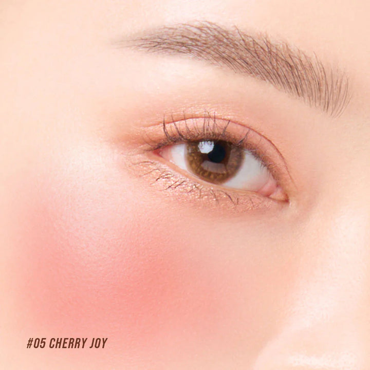 Merrezca 絲絨觸感氣墊腮紅 3g #05 Cherry Joy