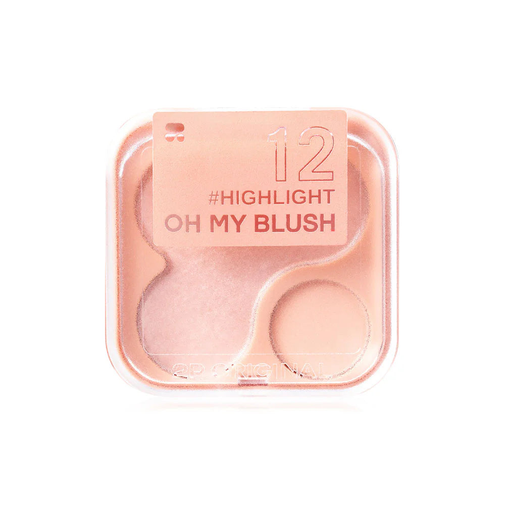 2P 原廠 Oh My Blush 4.3g #12 高光