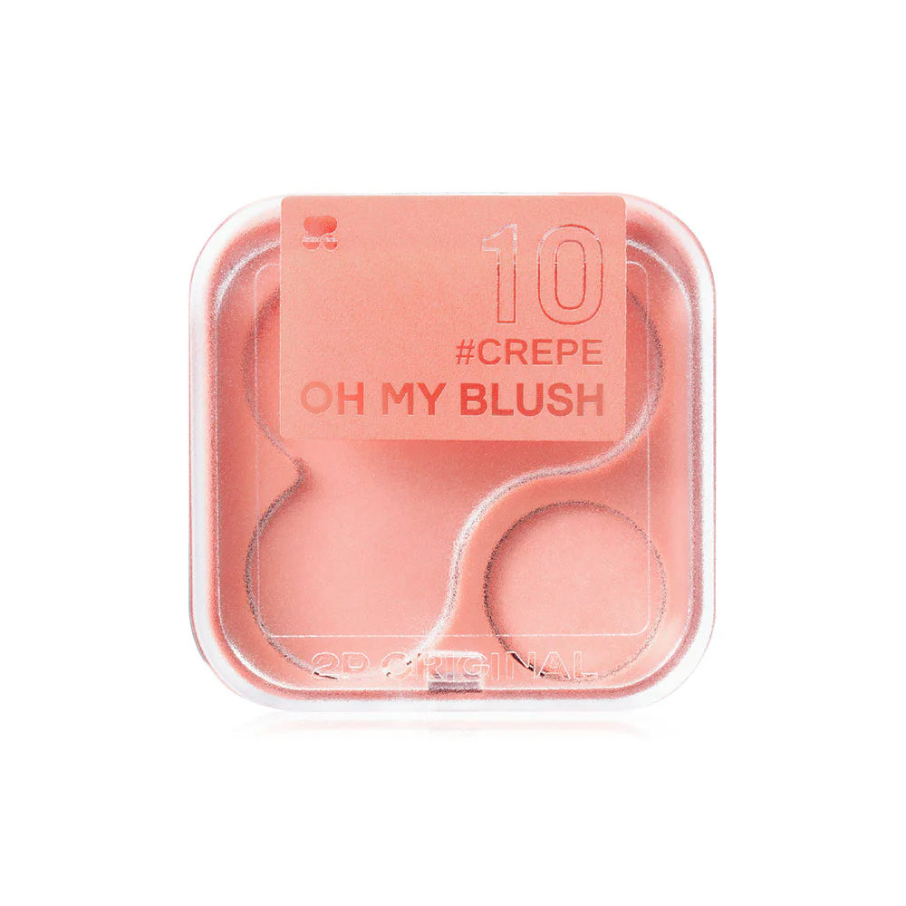 2P 原廠 Oh My Blush 4.3g #10 縐紗