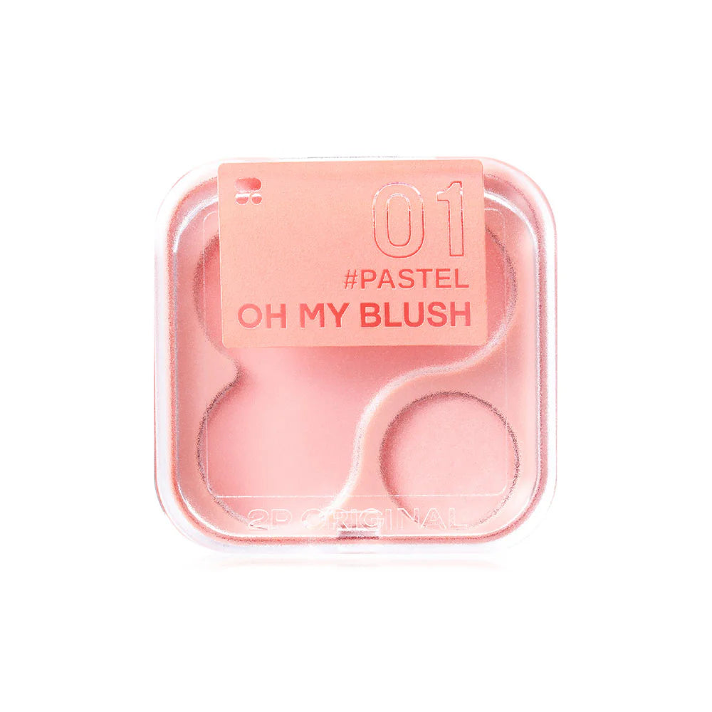 2P 原廠 Oh My Blush 4.3g #01 Pastel