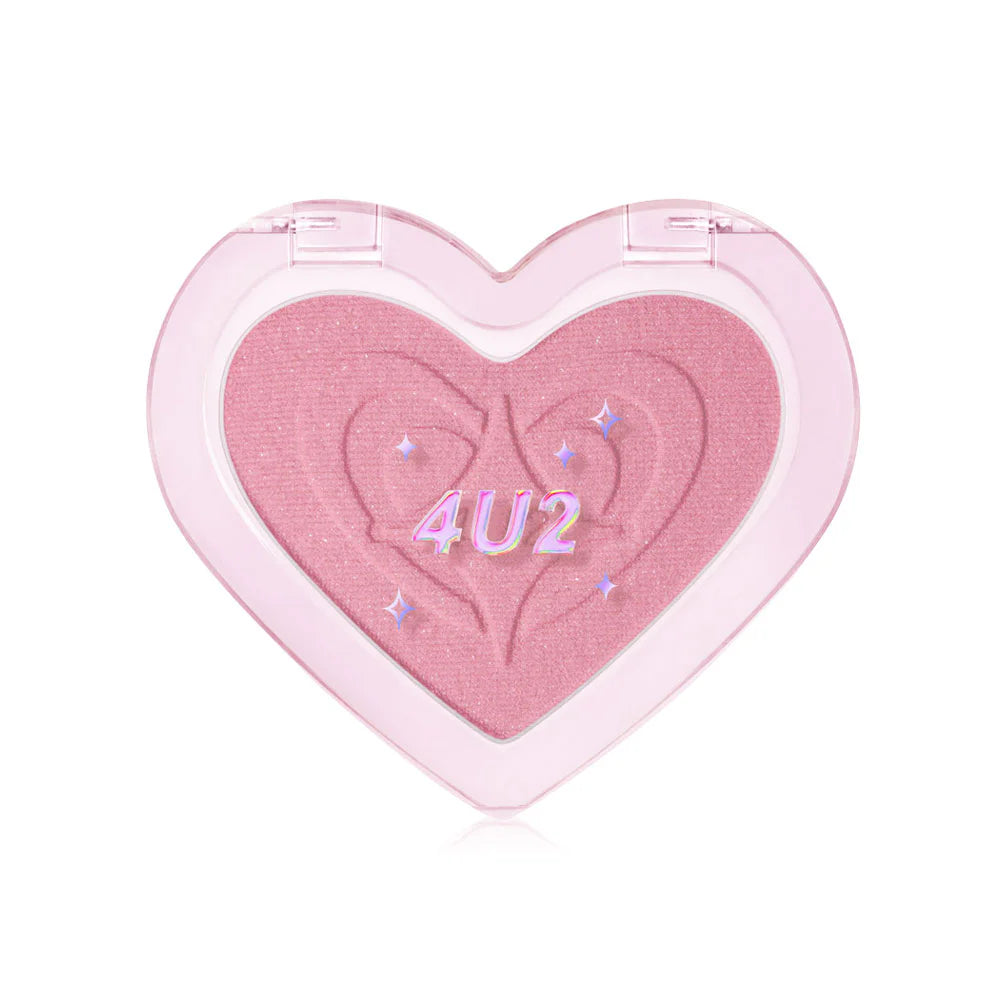 4U2 心型腮紅 3.4g #04 Sparkling Club