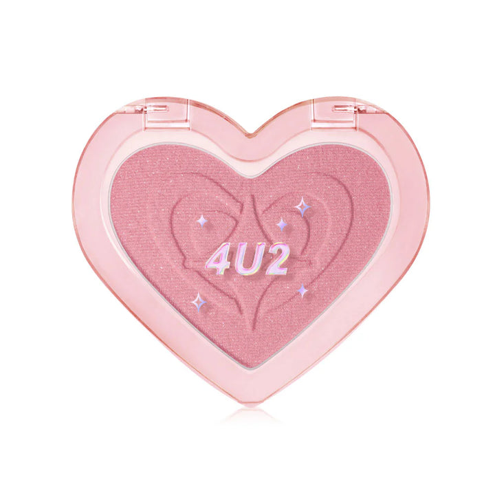 4U2 心型腮紅 3.4g #09 快樂