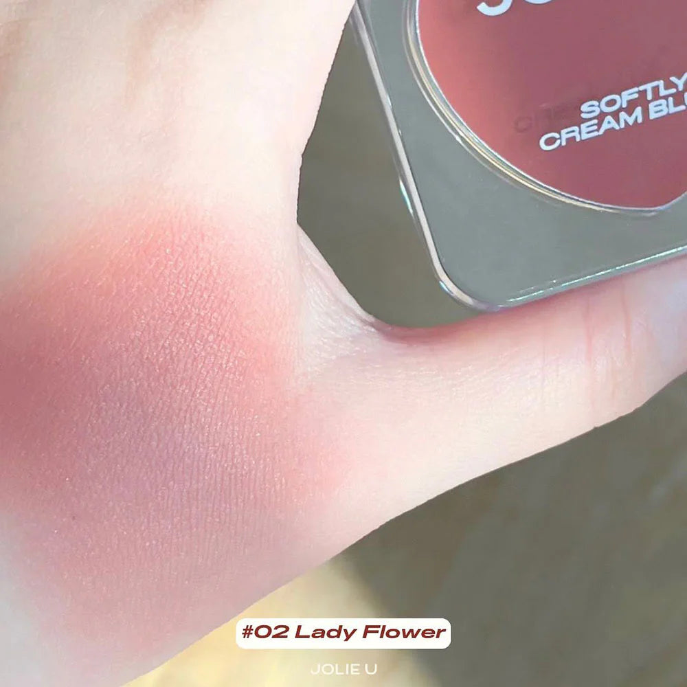 JOLIE U 柔和霜狀腮紅 5g #02 Lady Flower