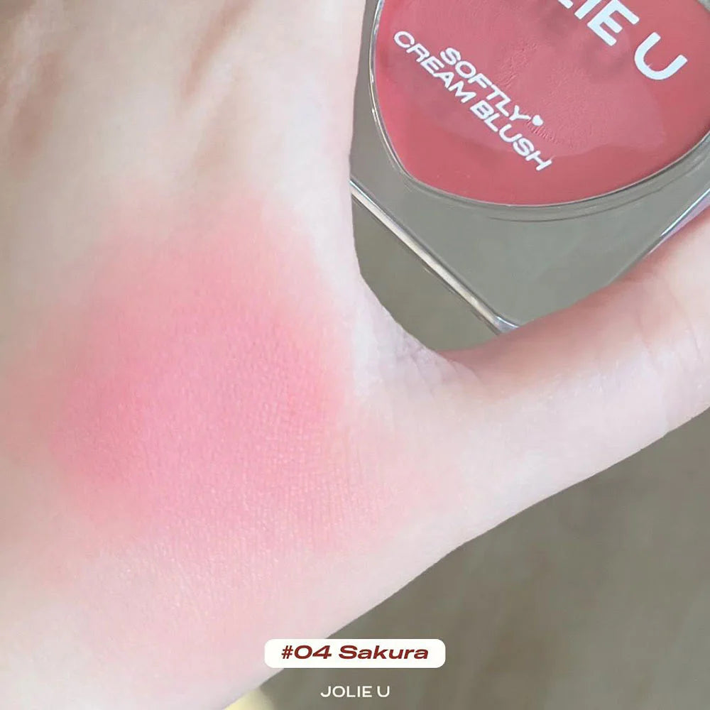 JOLIE U 柔和霜狀腮紅 5g #04 櫻花