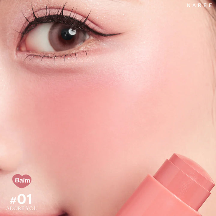 Naree 夢幻腮紅棒 9g #01 Adore You