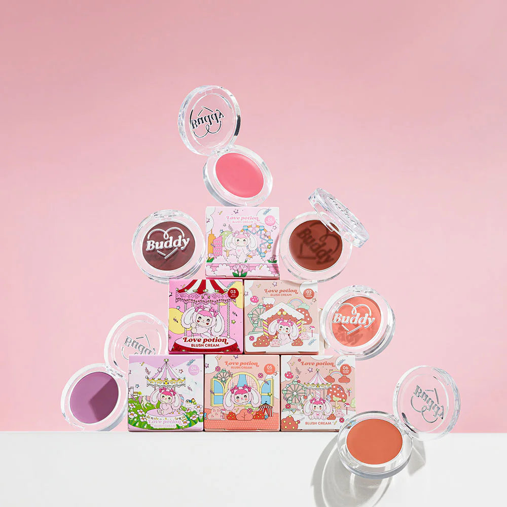 LOVE POTION Buddy 奶油腮紅 4.5g #02 Nude Cherub