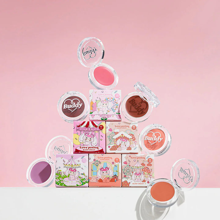 LOVE POTION Buddy 奶油腮紅 4.5g #02 Nude Cherub