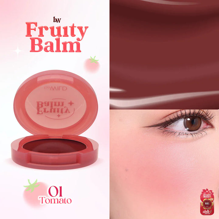 beWiLD 果味潤唇膏 3g #01 番茄