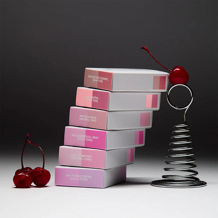 LA GLACE Brattitude 雙色粉狀腮紅 4g #03 Baebiedoll Brat