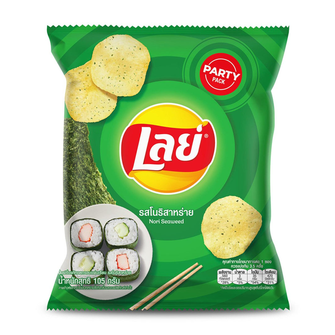 LAYS 樂事 洋芋片 海苔口味 105 克