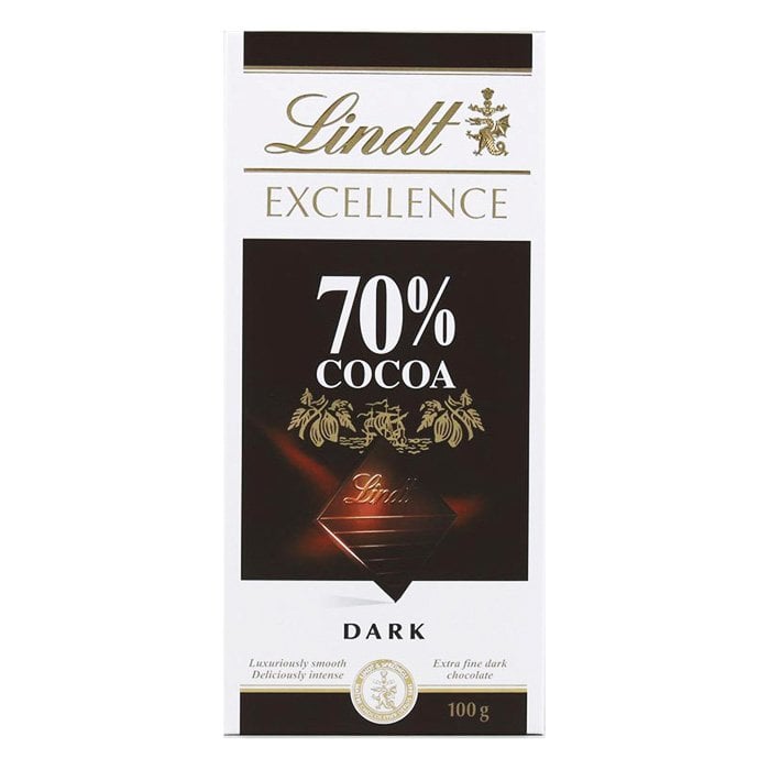 LINDT Excellence 70% 黑巧克力棒 100 公克