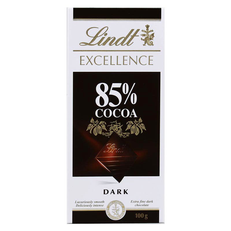 LINDT Excellence 85% 黑巧克力棒 100 公克
