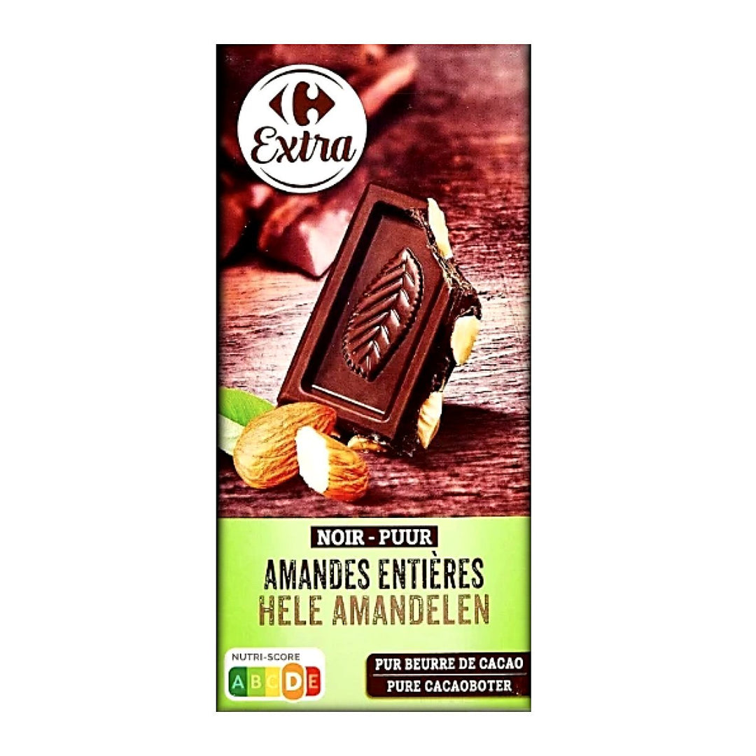 家樂福 Extra Noir Amandes Entieres 200 克。
