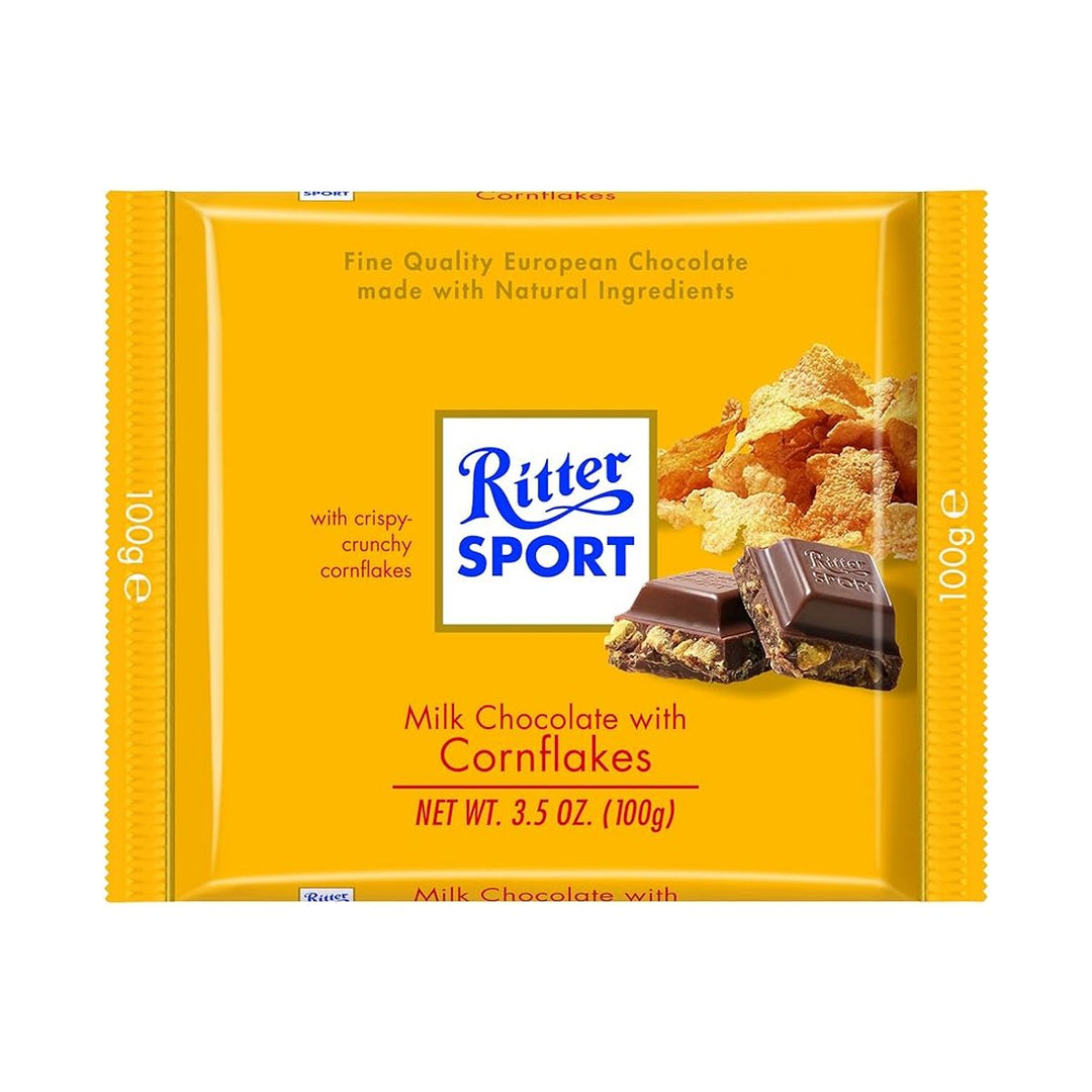 Ritter Sport 牛奶巧克力 100 克。