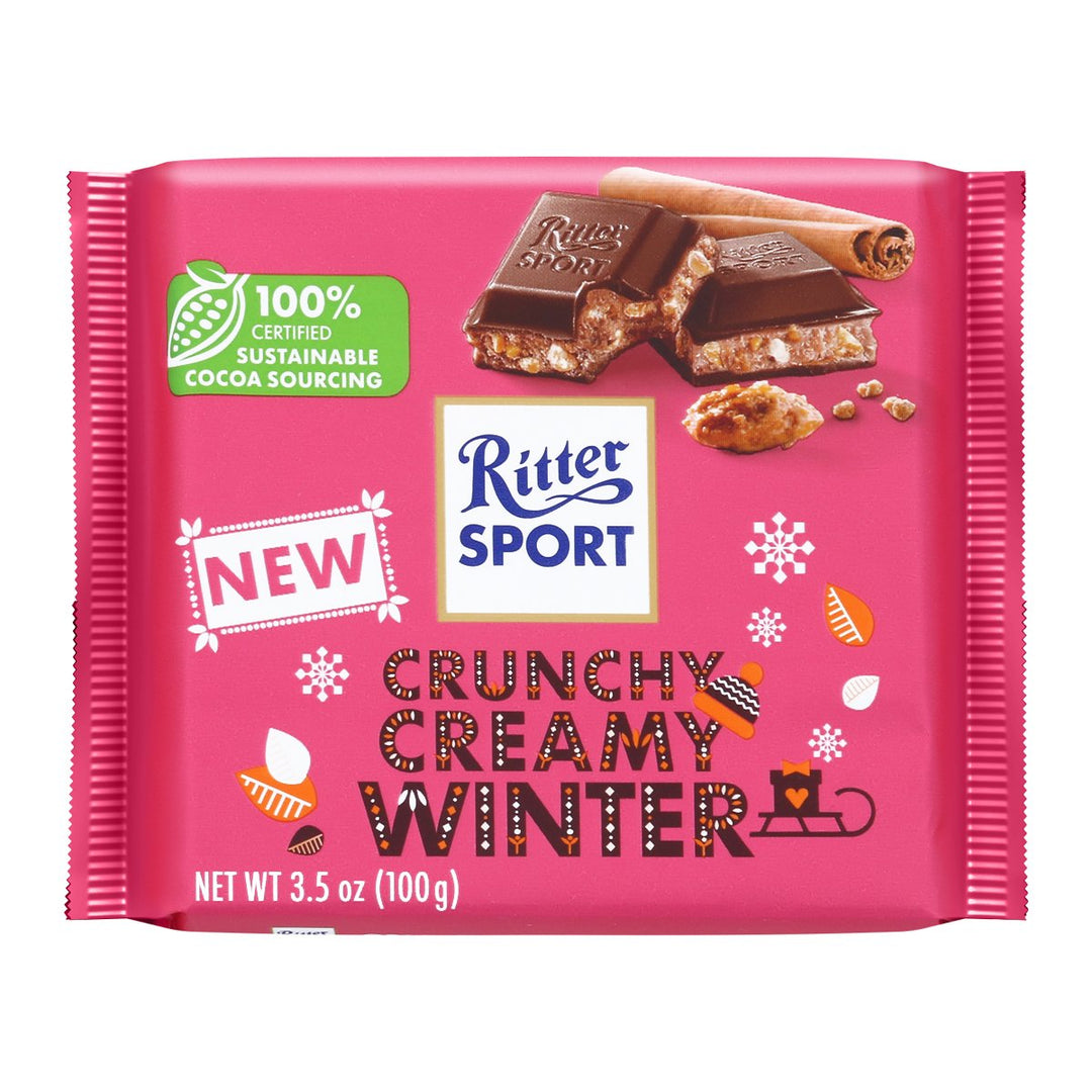 RITTER SPORT 鬆脆奶油冬季 100 克