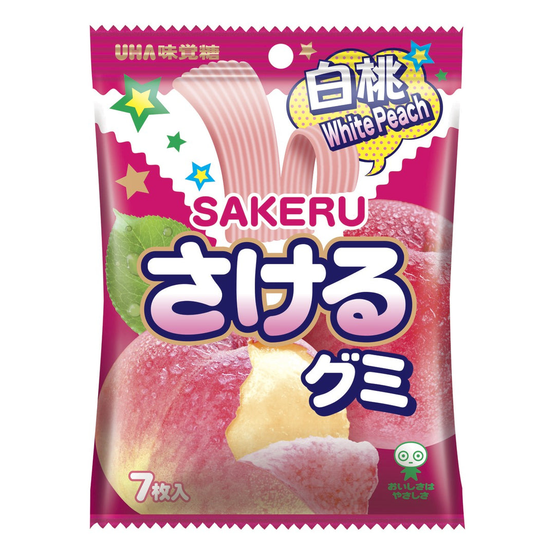 UHA Sakeru 桃子 32.9 克。