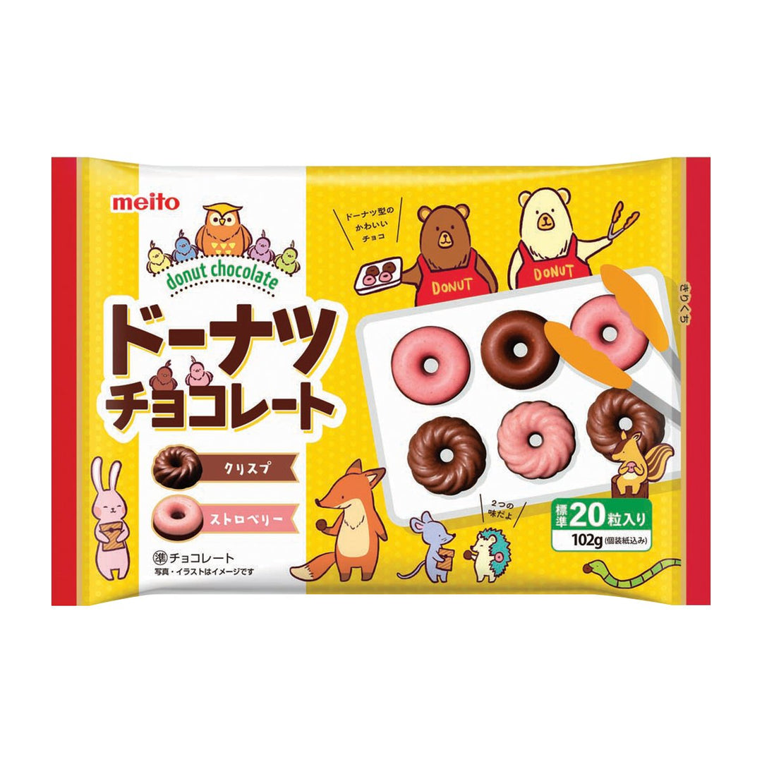 MEITO 甜甜圈巧克力 86 克。