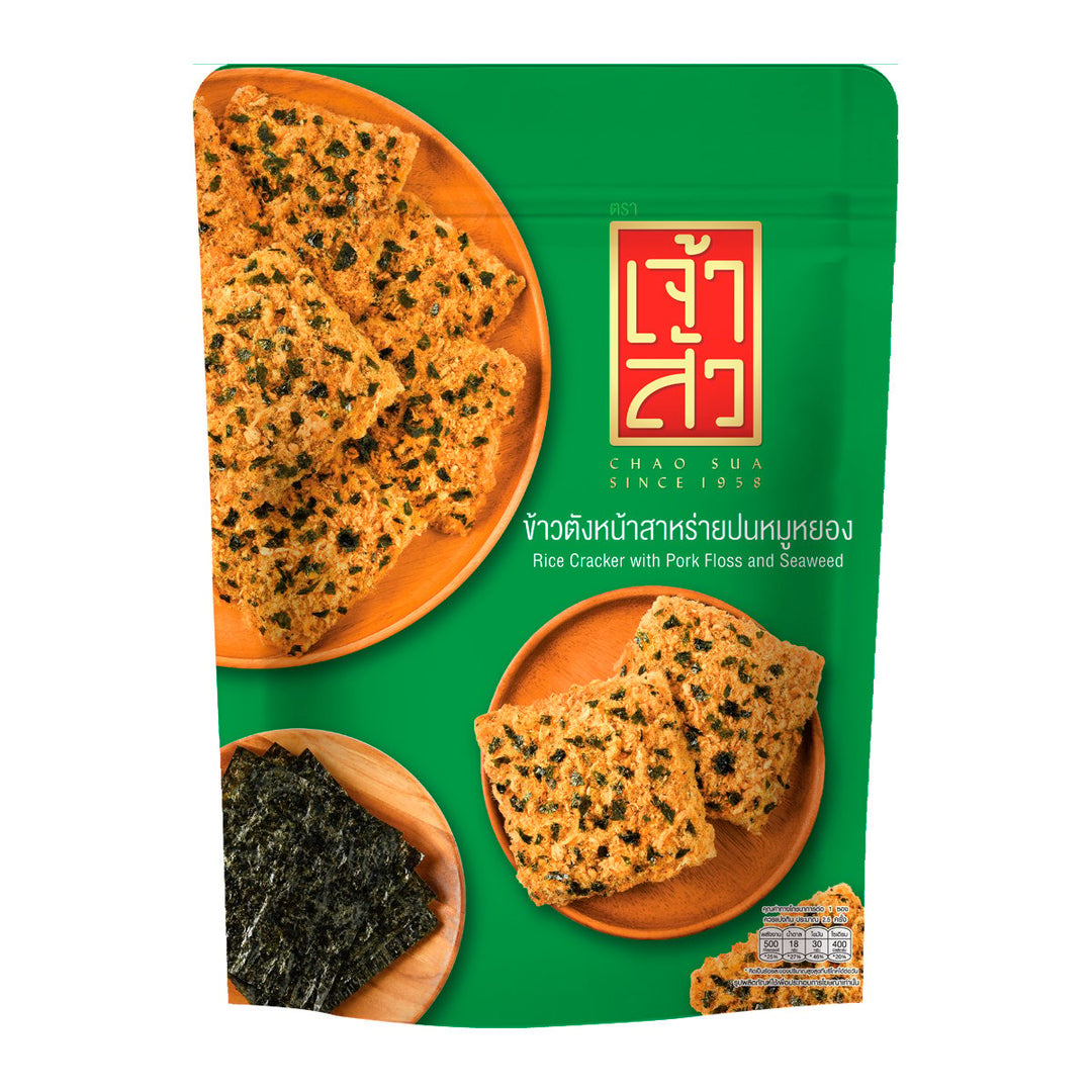 CHAOSUA 肉鬆紫菜米果 80 公克。