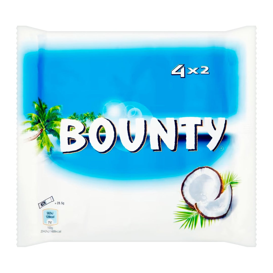 BOUNTY 牛奶能量棒 57 克 x 4 塊
