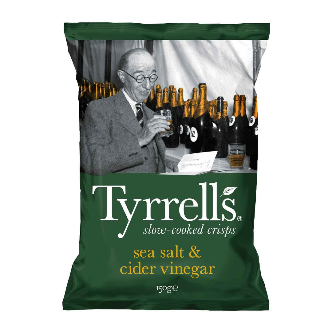 TYRRELLS 海鹽醋口味薯片 150 克
