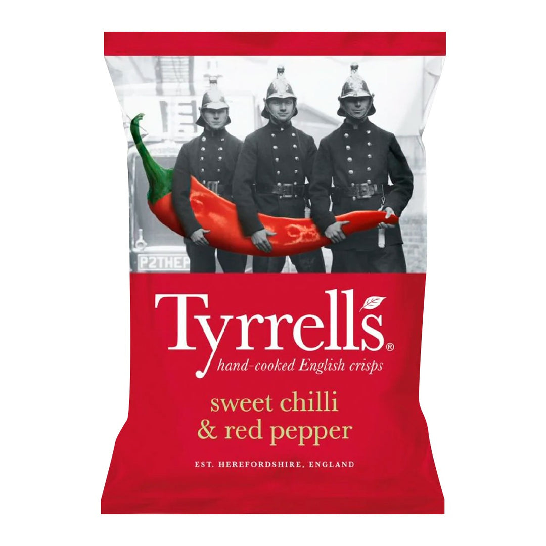 TYRRELLS 甜辣紅椒脆片 150 克
